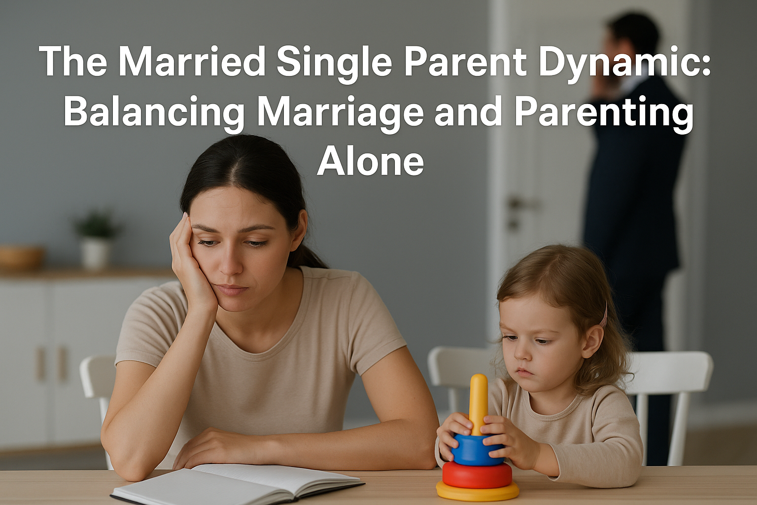 Married Single Parent Dynamic: Why You Feel Like You’re Parenting Alone in Marriage